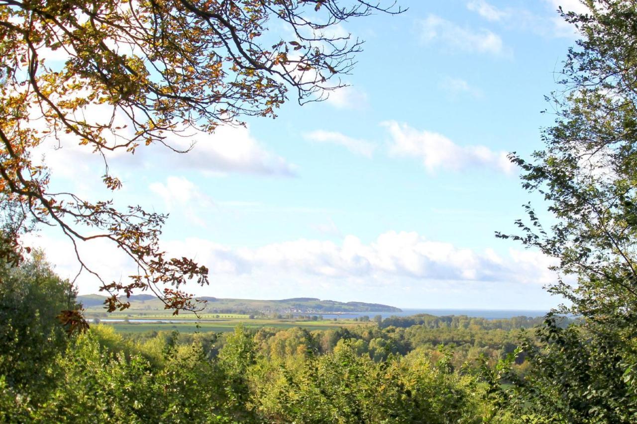 Ferienwohnung Haus Blick zur See FeWo 10 Gartennutzung, Meerblick, Sauna- und Schwimmbadnutzung im AHOI Sellin Goehren  Exterior foto