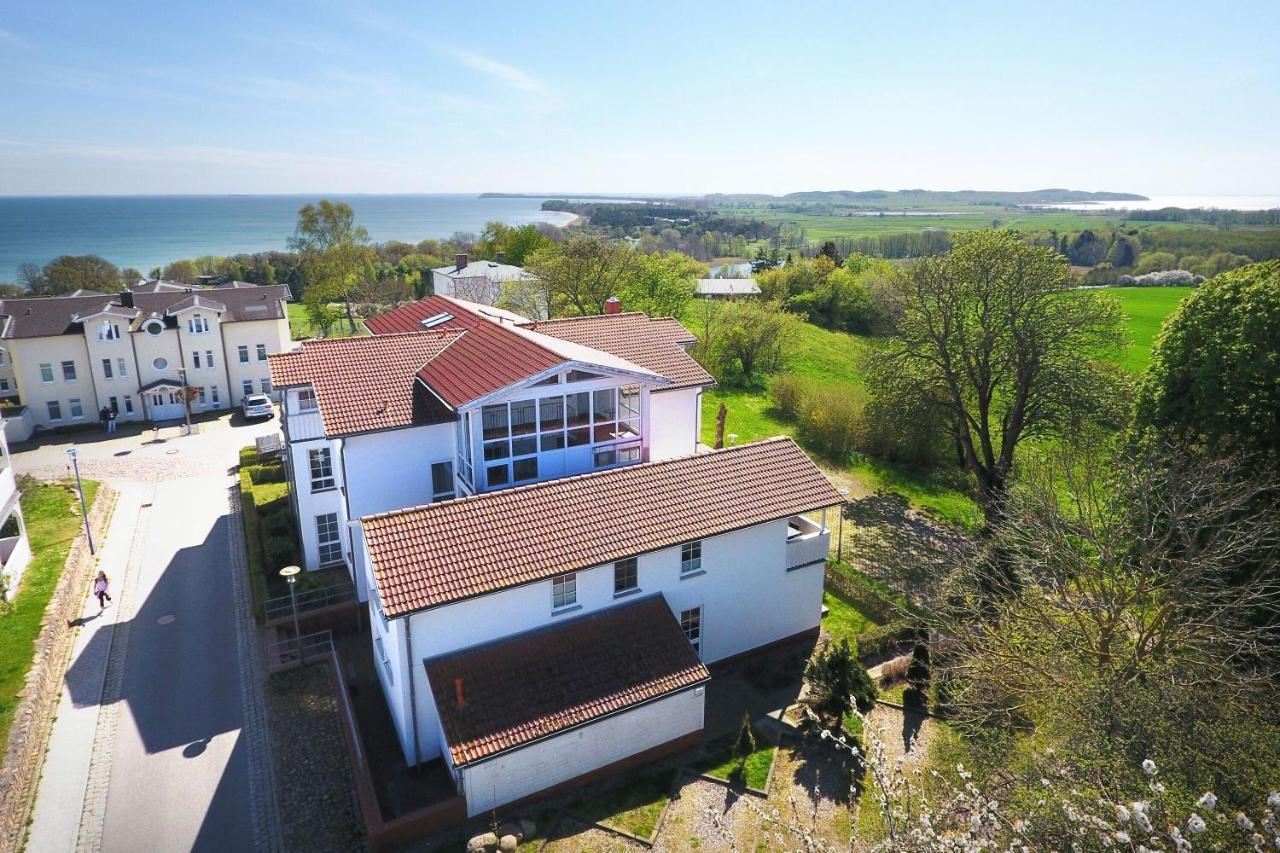 Ferienwohnung Haus Blick zur See FeWo 10 Gartennutzung, Meerblick, Sauna- und Schwimmbadnutzung im AHOI Sellin Goehren  Exterior foto